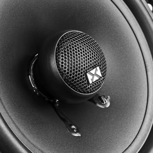 NVX® NSP65 6.5" Car Speakers, 540W Max, 180W RMS, 2-Way Coaxial w/Silk Dome Tweeters & Built-in X-Overs, Easy to Install in Cars/Trucks/Doors (Pair) - Image 5