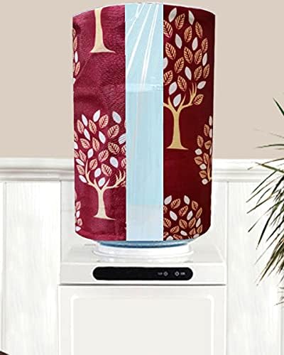 KANUSHI Industries® Water Dispenser Bottle Cover with Water Level Indication 20 L (VAR-WD-MAROON-TREE-01) - Image 2