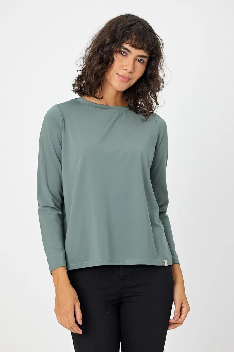 Alexander Gardi Alexandergardi Long Sleeve Mercerized Fabric T-Shirt (AGSWEAT00)