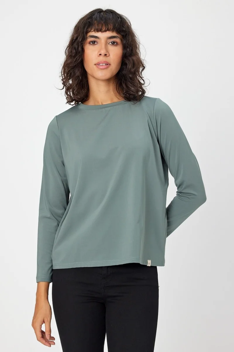 Alexander Gardi Alexandergardi Long Sleeve Mercerized Fabric T-Shirt (AGSWEAT00)