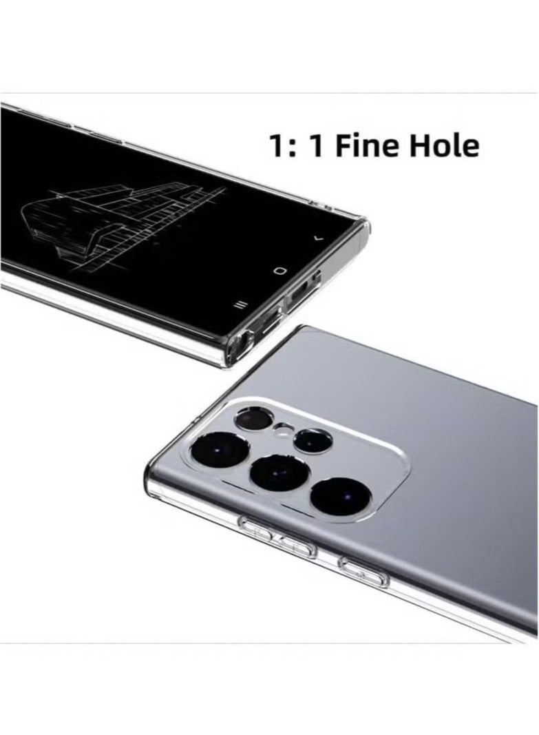 TIGER Crystal Clear Soft TPU Case for Samsung Galaxy S24 Ultra – Shockproof Flexible Transparent Cover with Anti-Yellowing Coating, Scratch-Resistant Slim Fit Design, Lightweight Durable Protection, Precise Cutouts for Camera & Buttons, Anti-Slip Grip Shell - Image 3