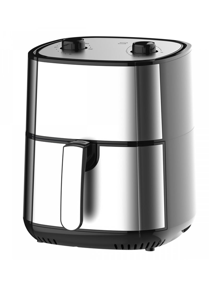 سوكاني مقلاة سوكاني SK-8015 بدون زيت، 1400 واط، 6 لتر، التحكم في درجة الحرارة من الفولاذ المقاوم للصدأ - Image 3