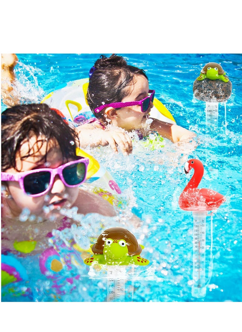 Beauenty - Floating Pool Thermometer, Large Size Easy Read for Water Temperature with String for Outdoor and Indoor Swimming Pools, Spas, Hot Tubs, Ponds - Image 1