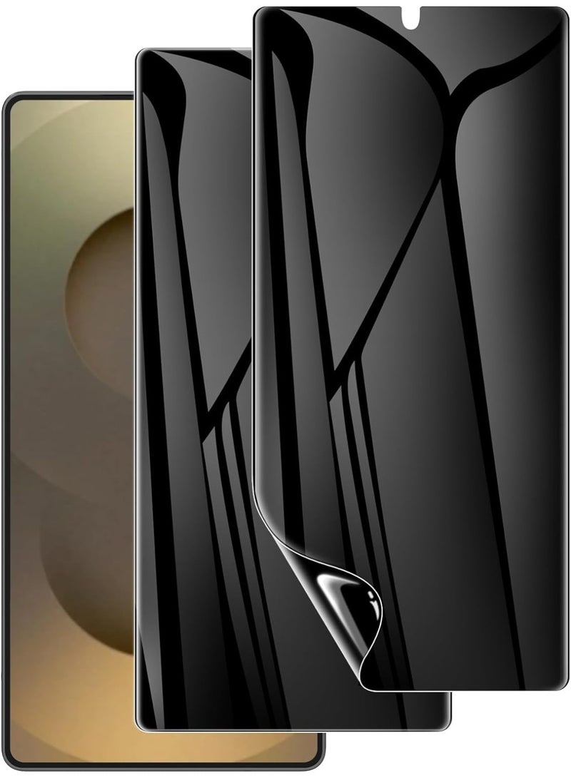 ELTRAZONE 2-Pack Matte Hydrogel Anti-Spy Screen Protector for Samsung Galaxy S25 Ultra 6.9-Inch – Flexible, Touch-Sensitive Privacy Film – Edge-to-Edge Coverage, Scratch Resistant, Bubble-Free Installation, Durable & Case Friendly Screen Guard - Image 1