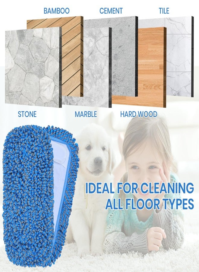 TrueYee 2 Pack Microfiber Mop Replacement Pad for Dry Dusting Wet Mopping (Dust Mop ASIN:B09PBPGSJ3) - Image 5