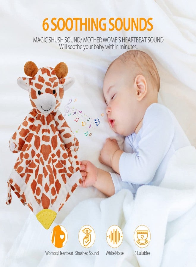 BEREST Baby Lovey Sound Sleep Soother, Rechargeable White Noise and Lullaby Heartbeat Infant Sleeping Aid with Cry Sensor at Nap Time Routine, Boys & Girls Gift Portable Plush Toddler Snuggle Toy - Image 2