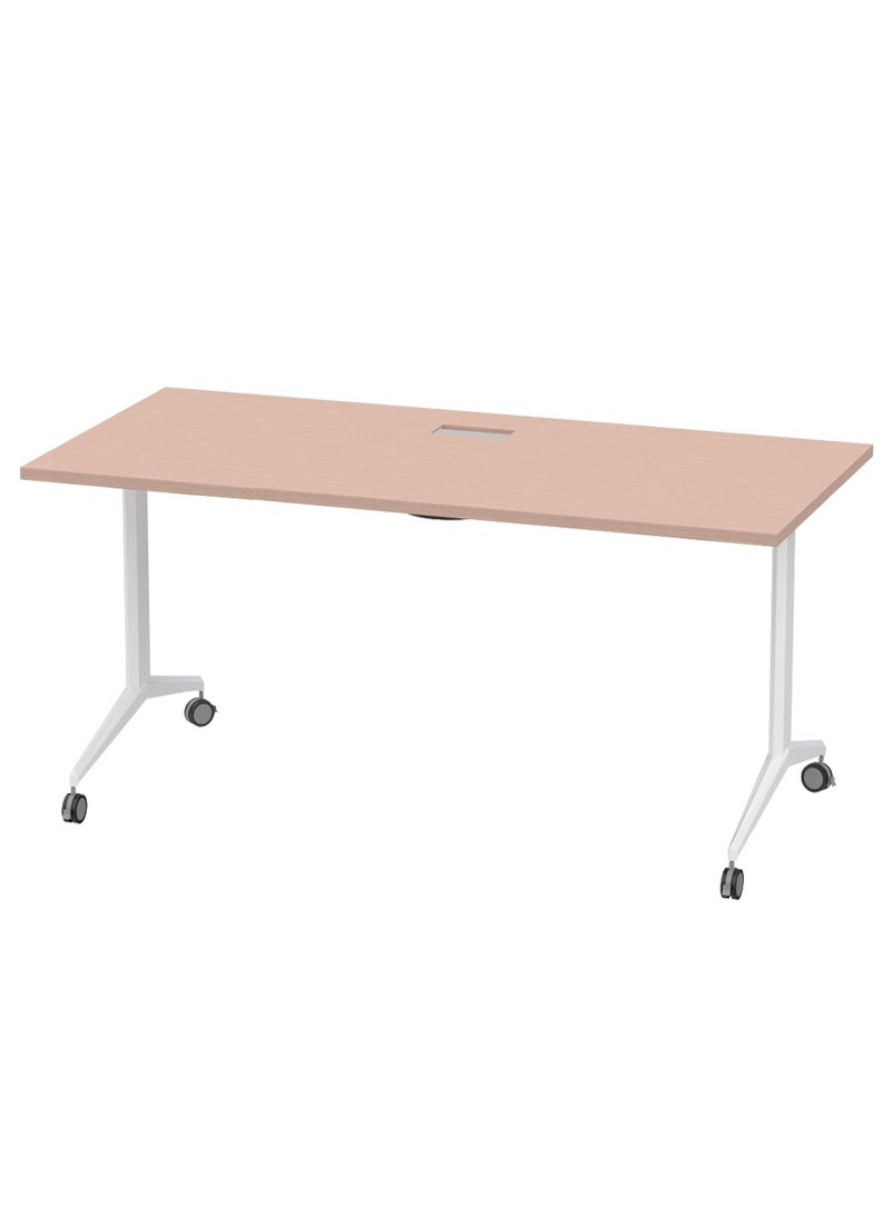 Mahmayi - Mahmayi Folde 78-16 Modern Folding Table Oak - Image 1