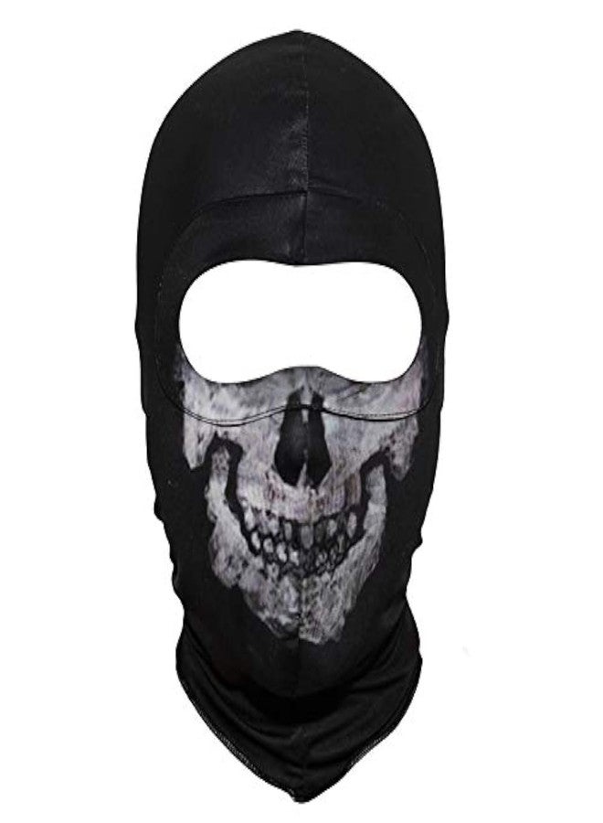 Innturt Fabric Ghost Mask Balaclava Skull Hood (Gray) - Image 1