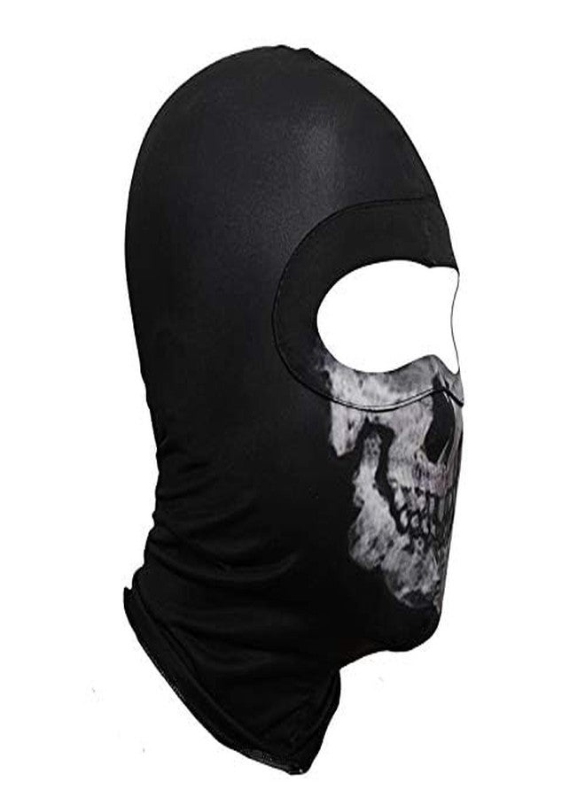 Innturt Fabric Ghost Mask Balaclava Skull Hood (Gray) - Image 4