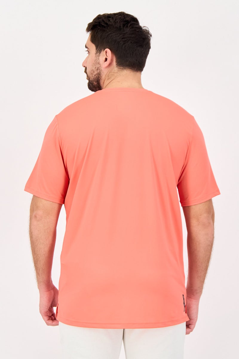 UNDER ARMOUR Men Loose Fit Sleeveless Training T-Shirt, Pink - Image 4