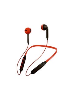 KIN KL-03 Bluetooth Sports Neckband Earphones Black-Red  - Image 2