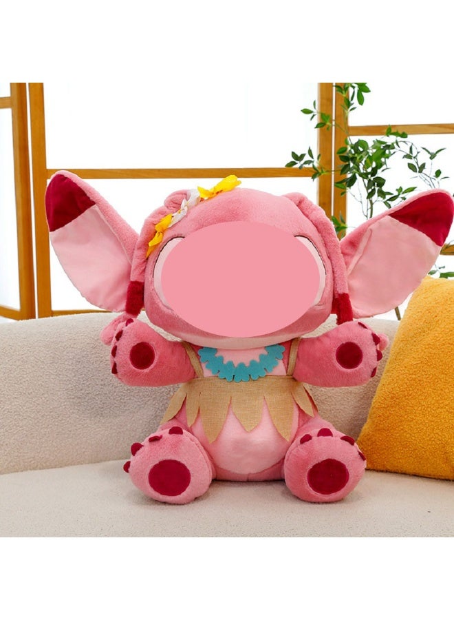 هالامودو دمية كرتونية وردية -لعبة فاخرة ناعمة جدًا لعبة فاخرة قصيرة، أطفال رفيق، وسادة متعددة الوظائف، هدية عيد ميلاد إبداعية، ديكورات منزلية، 30 سم - Image 1