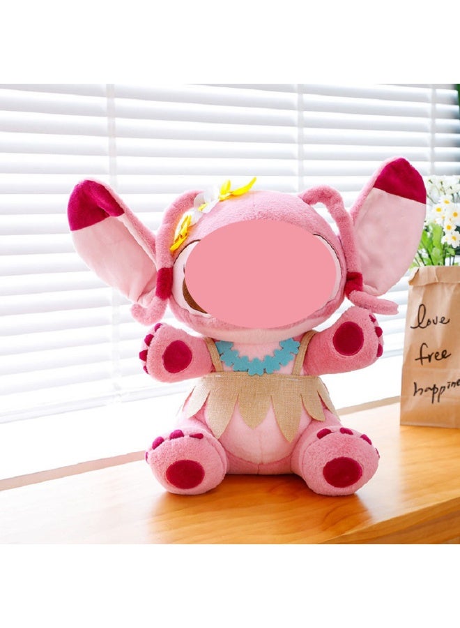 هالامودو دمية كرتونية وردية -لعبة فاخرة ناعمة جدًا لعبة فاخرة قصيرة، أطفال رفيق، وسادة متعددة الوظائف، هدية عيد ميلاد إبداعية، ديكورات منزلية، 30 سم - Image 2