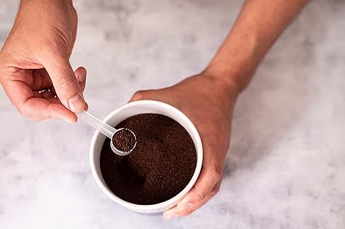 Existing Beauty 20 Measuring Spoons Set with Short Handle - 1 Teaspoon (5 ML) Clear Plastic Scoops for Creatine, Coffee, Grains, Spices, Powders, and Other Dry Goods, BPA Free, Kitchen Tools Measure, Fits in Jars - Image 4