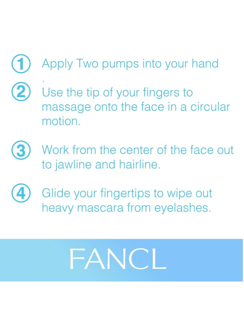 Fancl - Mild Cleansing Oil, Japanese Facial Cleansing Oil, Stubborn Makeup Remover, 100% Preservative Free, Clean Skincare for Sensitive Skin - Image 1