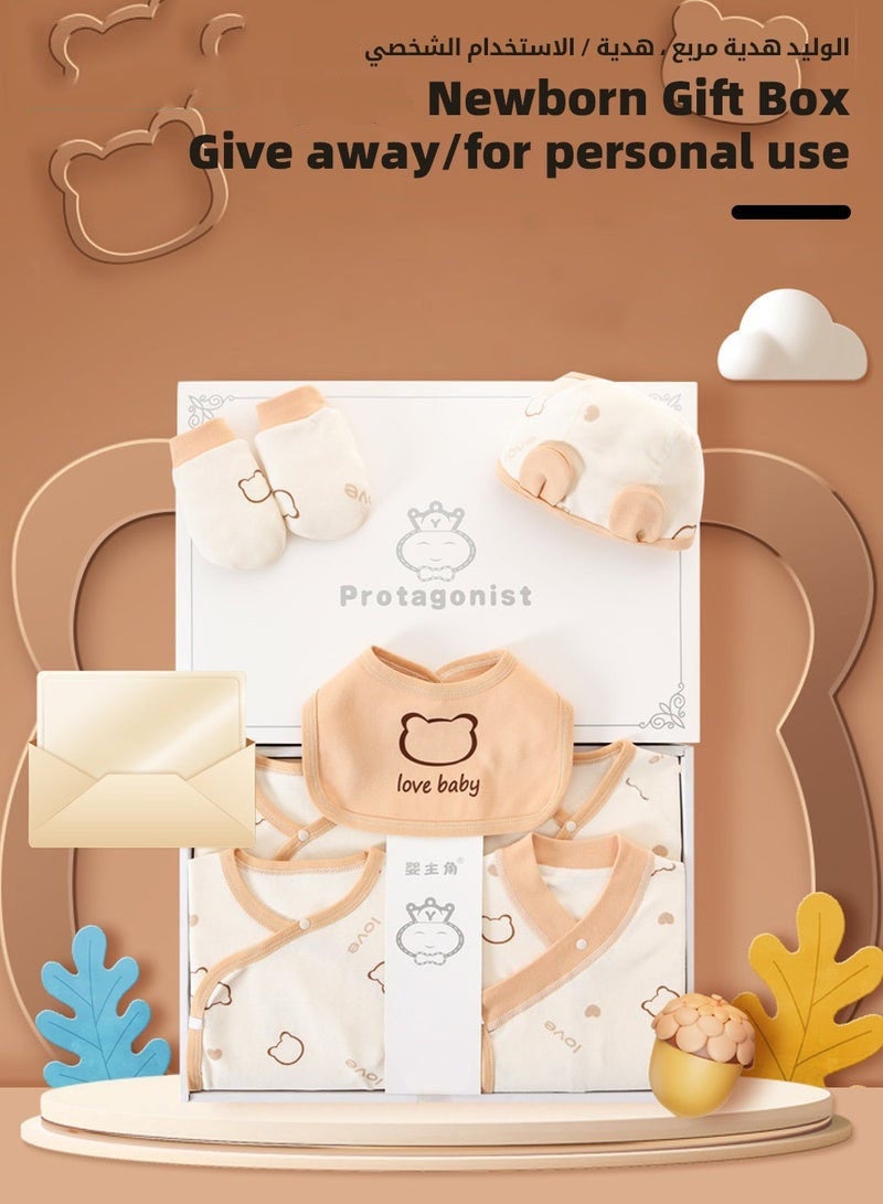 30PCS Newborn Baby Gift Set, Newborn Layette Gift Set for Boys and Girls, Babies Essential Clothes Accessories with Baby Blanket, 100% Premium Cotton for Spring Summer Autumn Winter - Image 3