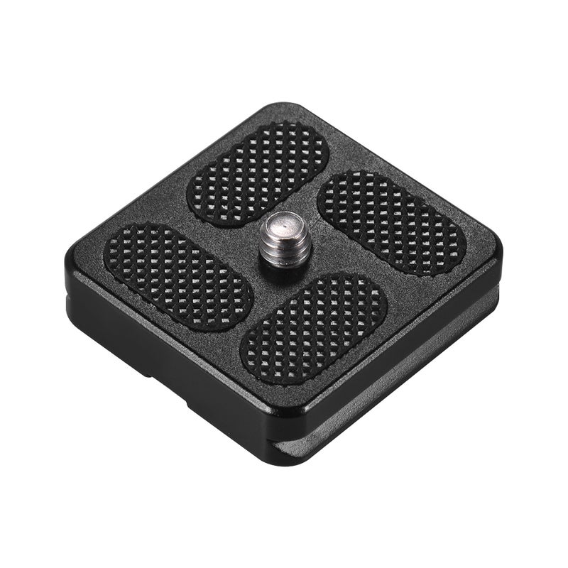 40*38mm Size Aluminum Alloy Universal Quick Release Plate D-40T QR Plate with 1/4 Inch Screw for Arca Swiss Benro Monopod Tripod Ball Head Camera Accessory - Image 1