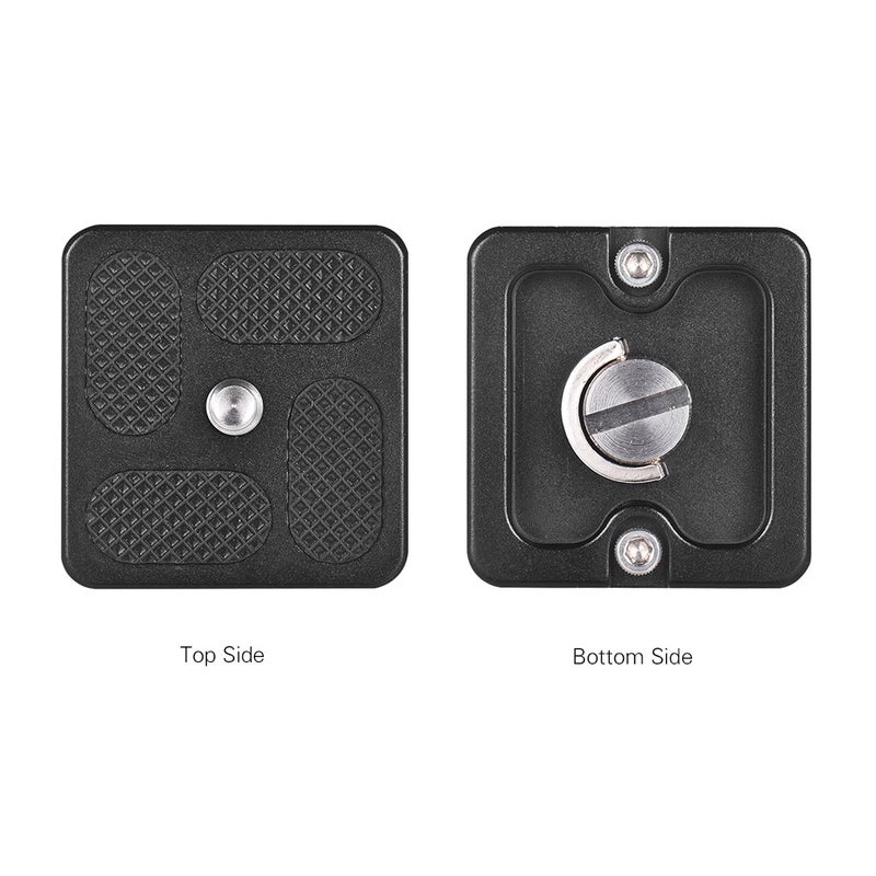 40*38mm Size Aluminum Alloy Universal Quick Release Plate D-40T QR Plate with 1/4 Inch Screw for Arca Swiss Benro Monopod Tripod Ball Head Camera Accessory - Image 3