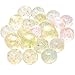 Kiddie Play 25 Bouncy Balls for Kids Party Favors Clear Bouncy Ball 27mm Superball Small Rubber Balls for Kids - Image 3