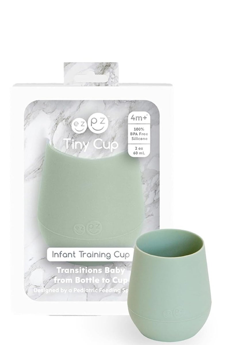 ازبيز كوب صغير لتدريب الأطفال من ezpz، مقاس 6 أشهر، أخضر (حكيم)، 12+ شهرًا - Image 1