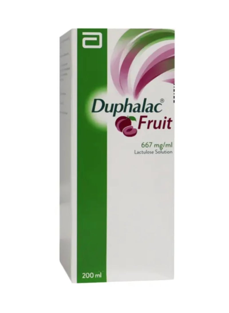 Duphalac Fruit Syrup 200ml - Image 1