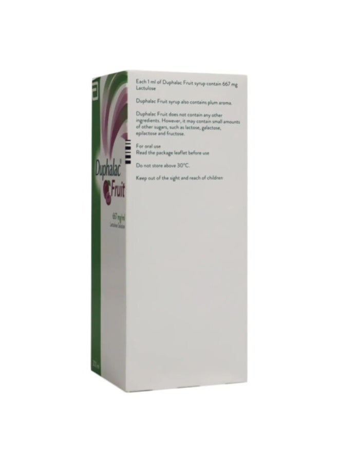 Duphalac Fruit Syrup 200ml - Image 4