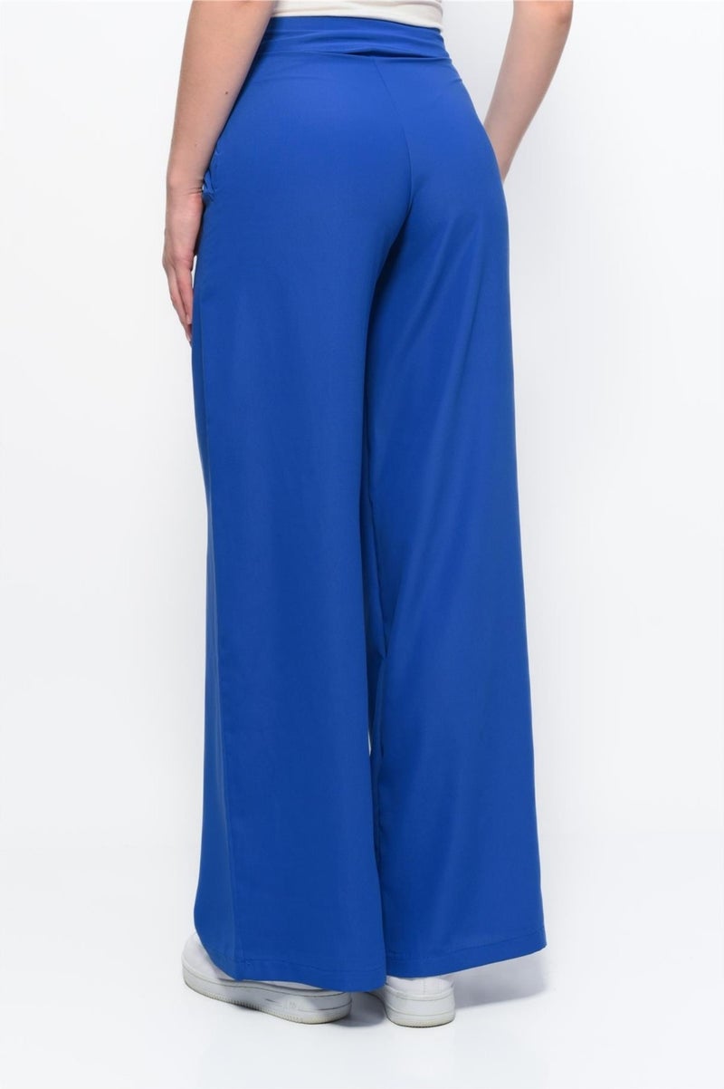 Nuseel Classic Wide Leg Pants Saxe  - Image 5