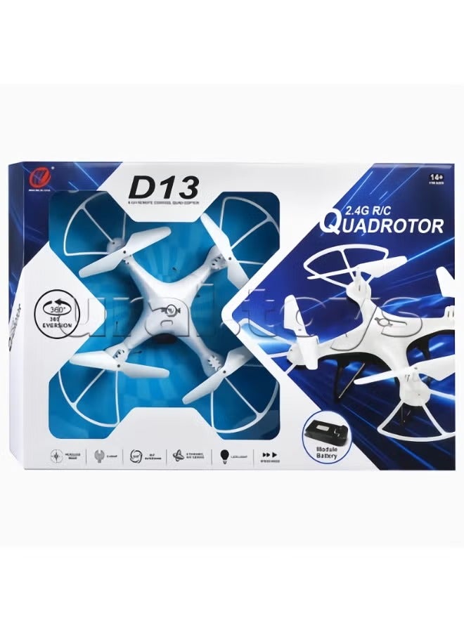 D13 2.4Ghz Quadcopter Toy Drone With 360 Degree Lens - Image 3