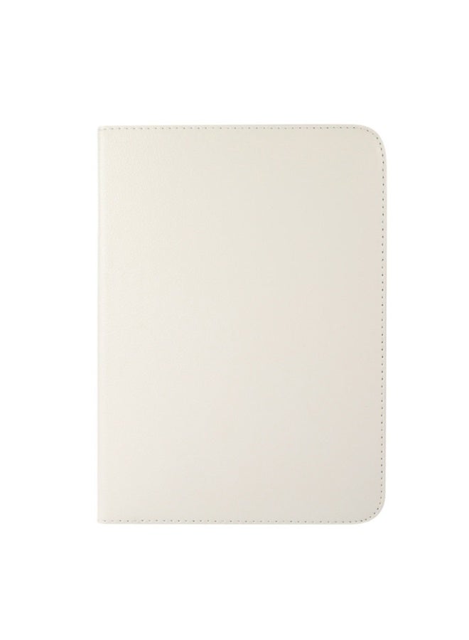 for iPad 2025 (11th Generation) A16 11-inch  Case Cover, Multi-Angle Stand + 364 Rotating Bracket + Shockproof Leather Slim Protective Cover,White - Image 2