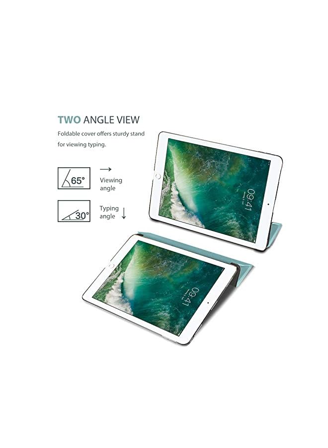Procases Ipad Pro 12.9 2017/2015 Case (Old Model, 1St & 2Nd Gen), Ultra Slim Lightweight Stand Smart Case Shell With Translucent Frosted Back Cover For Apple Ipad Pro 12.9 Inch -Teal - Image 4