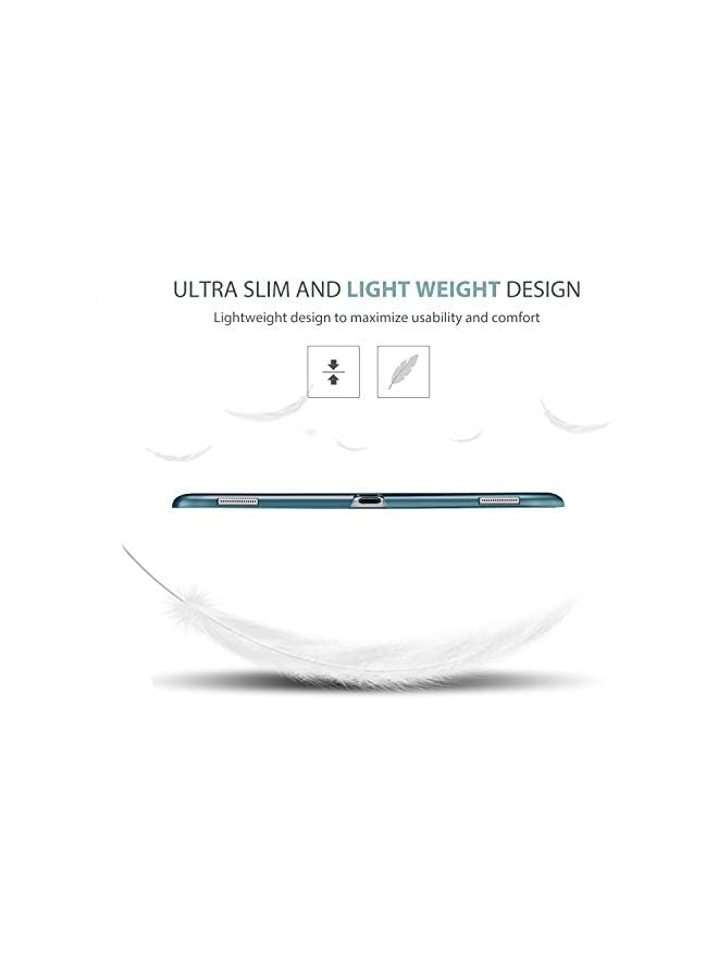 Procases Ipad Pro 12.9 2017/2015 Case (Old Model, 1St & 2Nd Gen), Ultra Slim Lightweight Stand Smart Case Shell With Translucent Frosted Back Cover For Apple Ipad Pro 12.9 Inch -Teal - Image 3