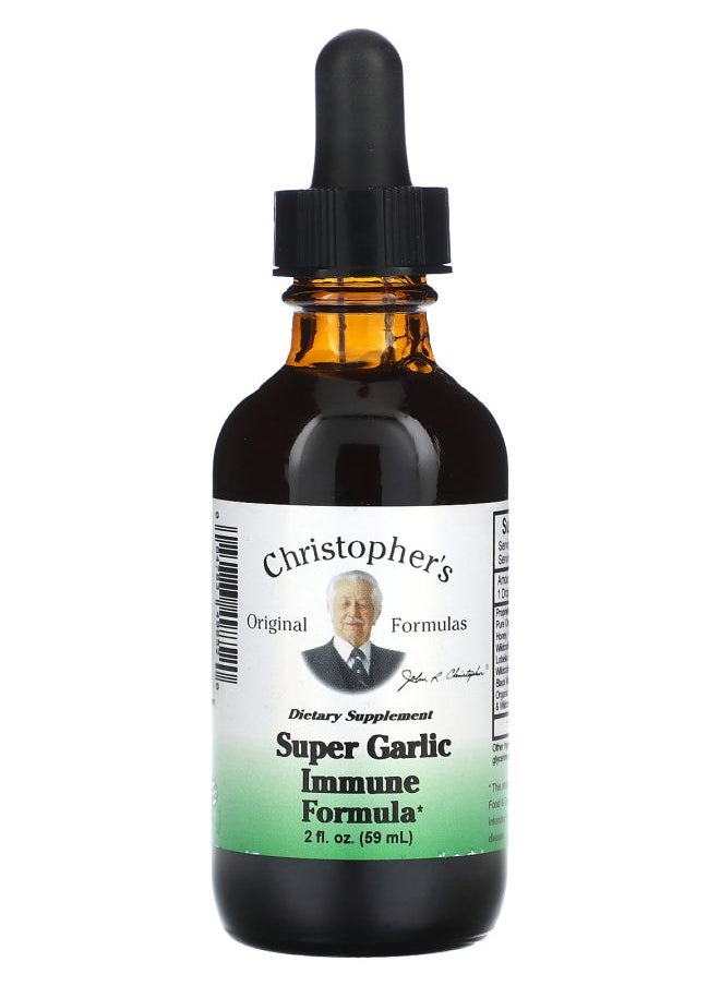 Christopher's Original Formulas Super Garlic Immune Formula 2 fl oz (59 ml) 