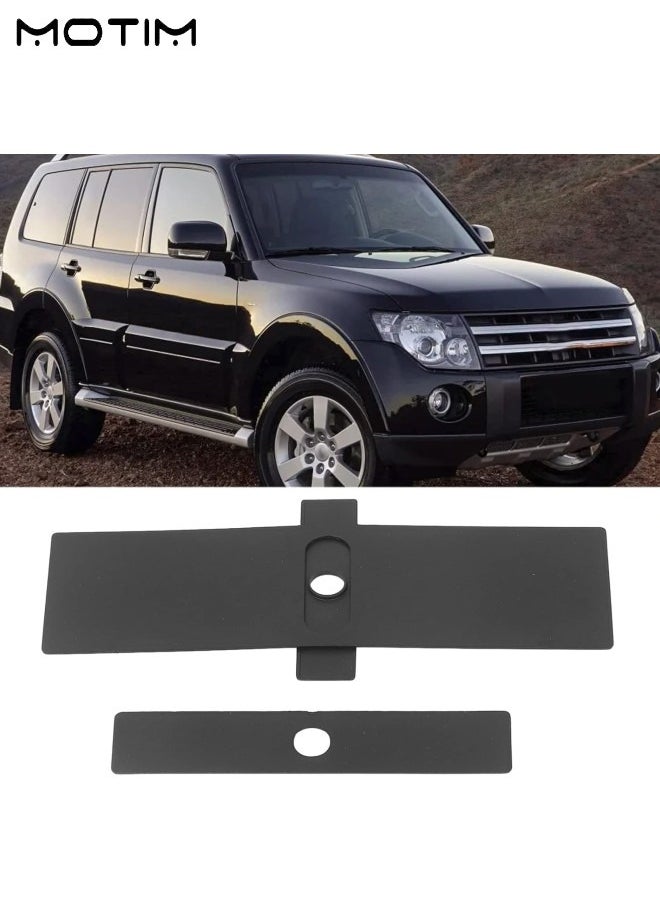 موتيم 2 جهاز كمبيوتر شخصي غطاء غبار لوحة السيارة، بديل لباجيرو V93 V80 V87 V97، حصيرة غبار ناقل الحركة للسيارة، شريط حافة لوحة العتلة 8015A066، غطاء غطاء مقاوم للغبار لمفتاح التحكم في لوحة ناقل الحركة  - Image 2