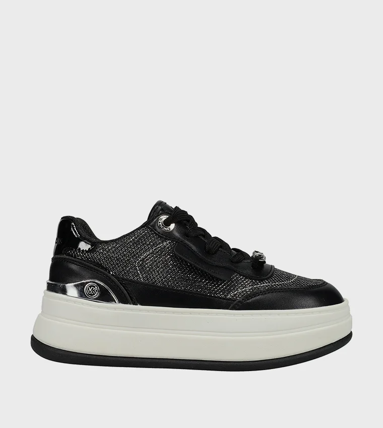 مايكل كورس HAYES Monogram Platform Sneakers