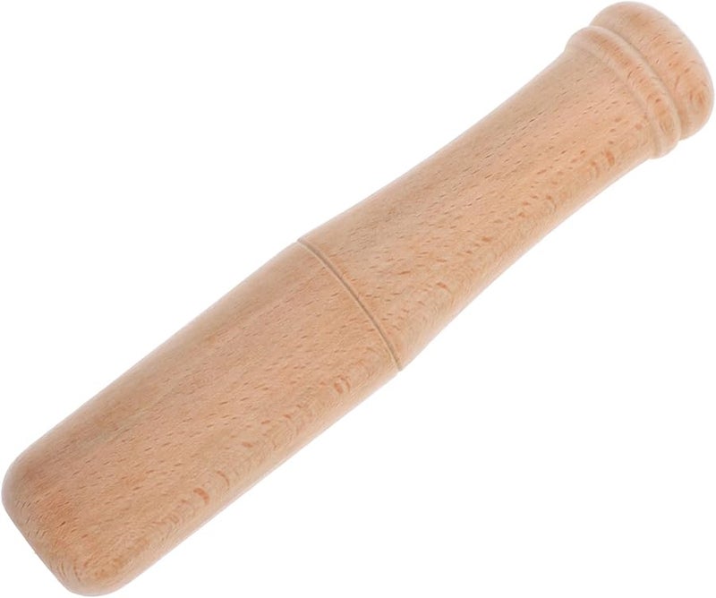 Wooden Garlic Masher Pestle And Grinder Kitchen Tool Artisan Pickle Stick - Image 1