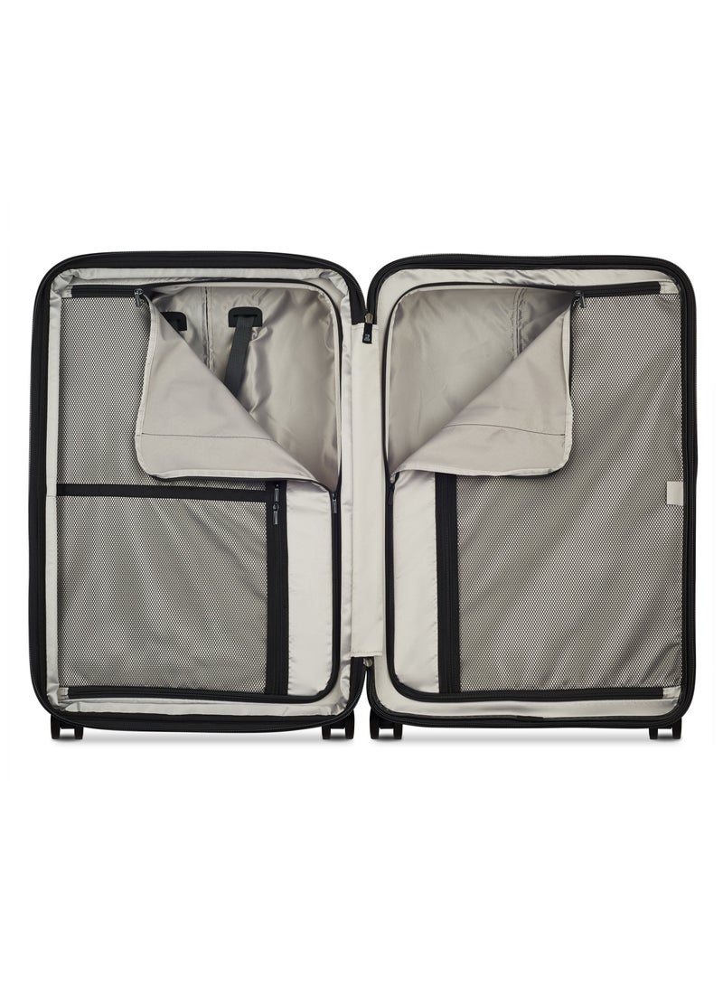 PEUGEOT Voyages Zip 76 cm Hardcase 4 Double Wheel Expandable Check-In Luggage Trolley - Red  - Image 3