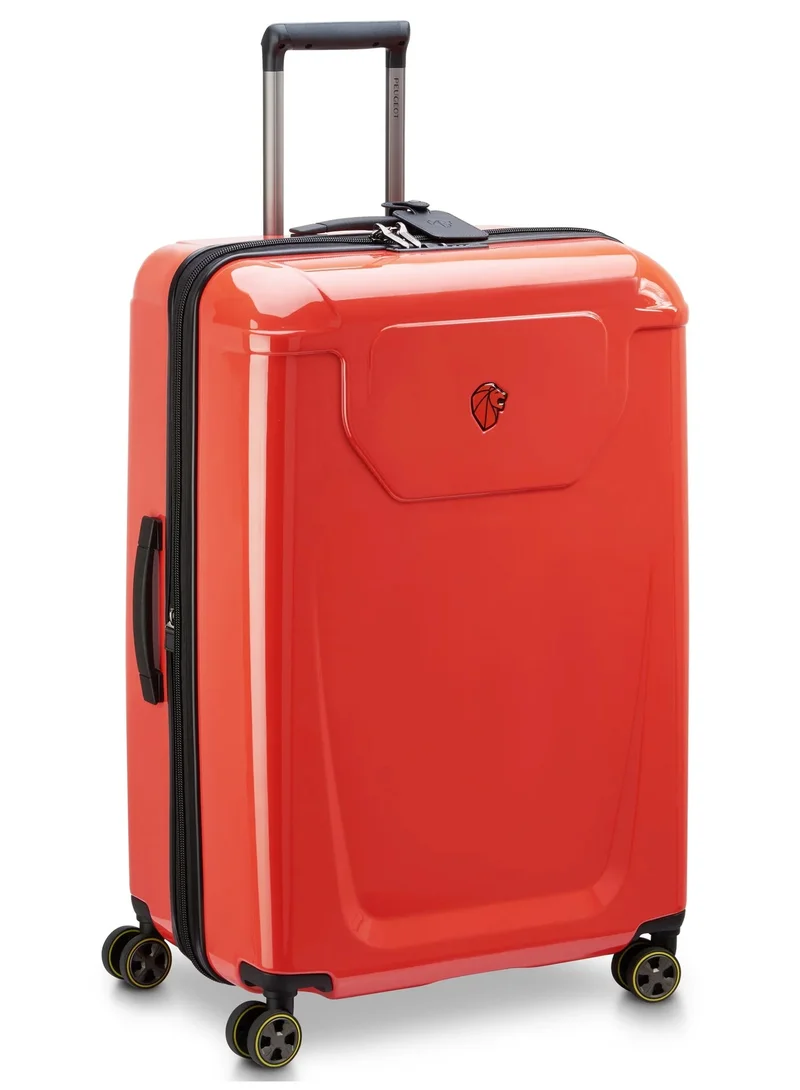 بيجو حقيبة سفر بعجلات مزدوجة قابلة للتوسيع 76 سم - أحمر