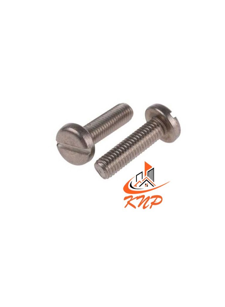 KNP KNP Pan Head Machine Screws - Pack of 200 (M4 x 12mm) - Image 2