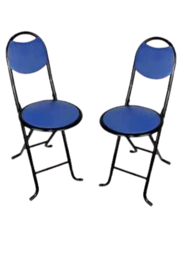 SMART HOME Set of 4 Comfortable Folding Chair, Prayer Chair, Elderly Chair, Camping Chair, Living Room Garden Sitting Chair  - Image 3