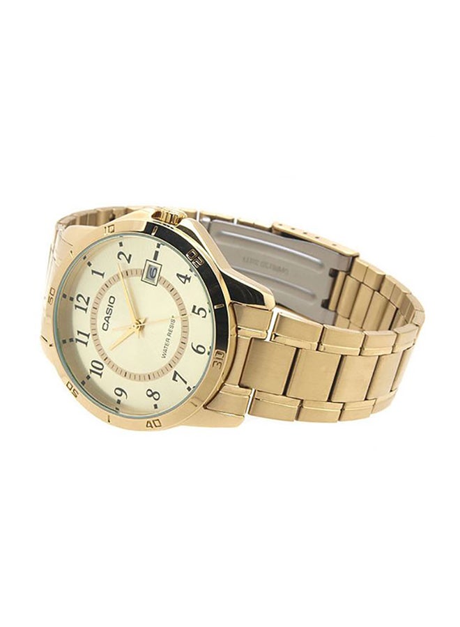 CASIO Women Women's Water Resistant Analog Watch LTP-V004G-9BUDF - 30 mm - Gold - Image 2