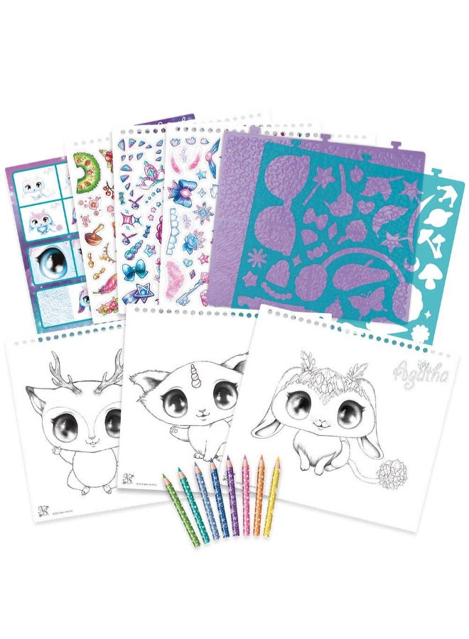 Nebulous Stars Animalious Fever Creative Sketchbook Set (Paperback) - Image 2