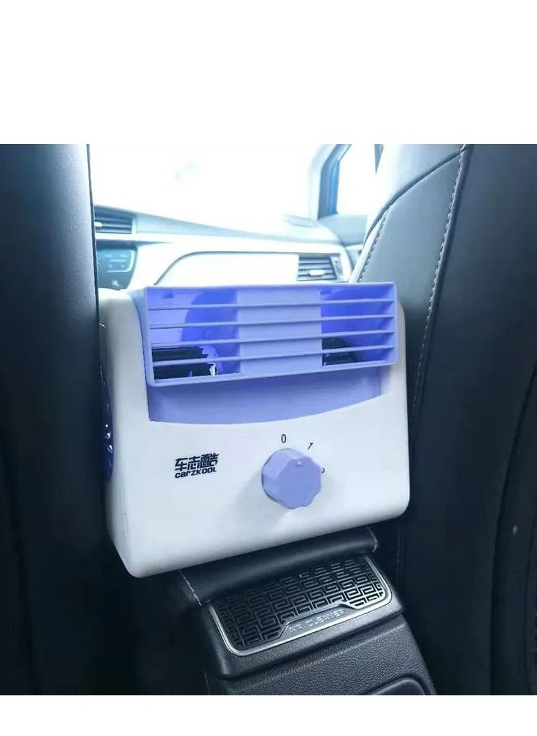 Generic - 24V powered portable 2 speeds adjustable car summer cooling fan. - Image 1