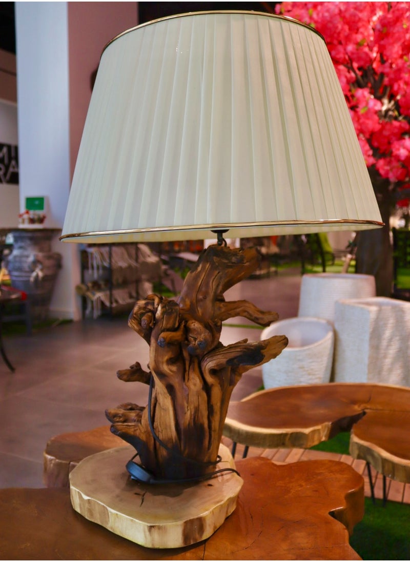 Schondor Furniture Wooden Lampshade | Made From Walnut Wood | Best For Living Room and Bed Room  - Image 4