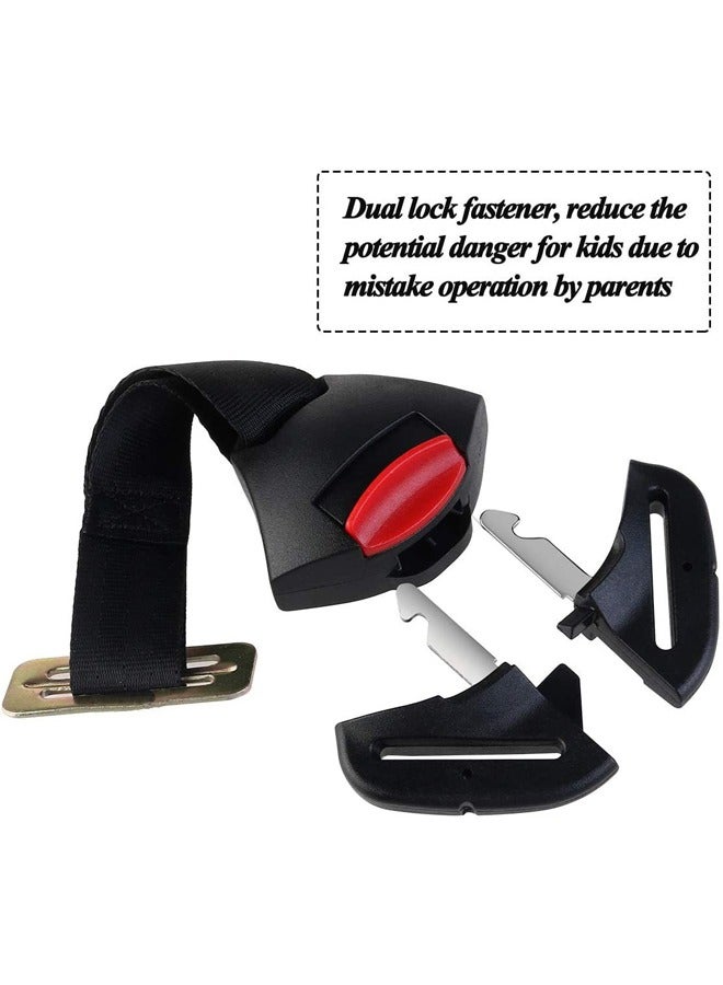 Generic Universal Baby Safety Harness Locking Buckle Clip, Adjustable Toddler Seat Harness Clip for Stroller, High Chair - Image 3