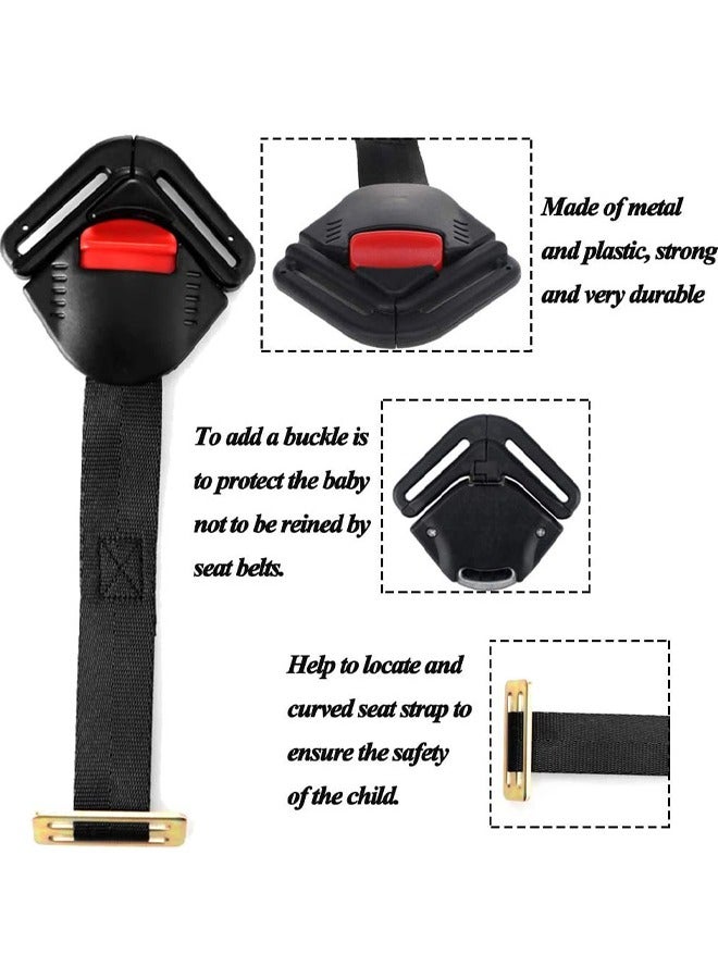 Generic Universal Baby Safety Harness Locking Buckle Clip, Adjustable Toddler Seat Harness Clip for Stroller, High Chair - Image 4