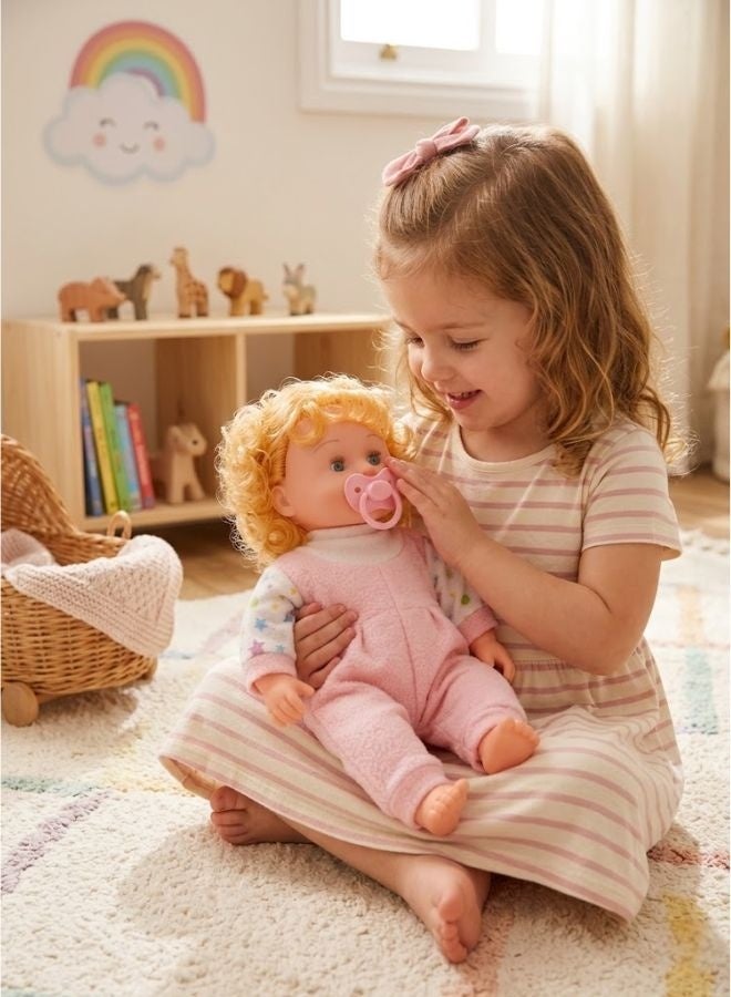 TOY GARDEN Baby Doll with Carry Bag – Soft, Lightweight & Portable Toddler Toy for Kids Playtime and Travel Fun - Image 5