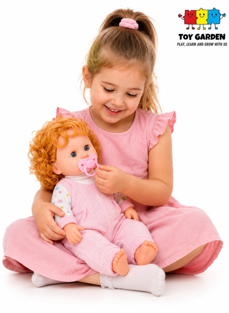 TOY GARDEN Baby Doll with Carry Bag – Soft, Lightweight & Portable Toddler Toy for Kids Playtime and Travel Fun - Image 2