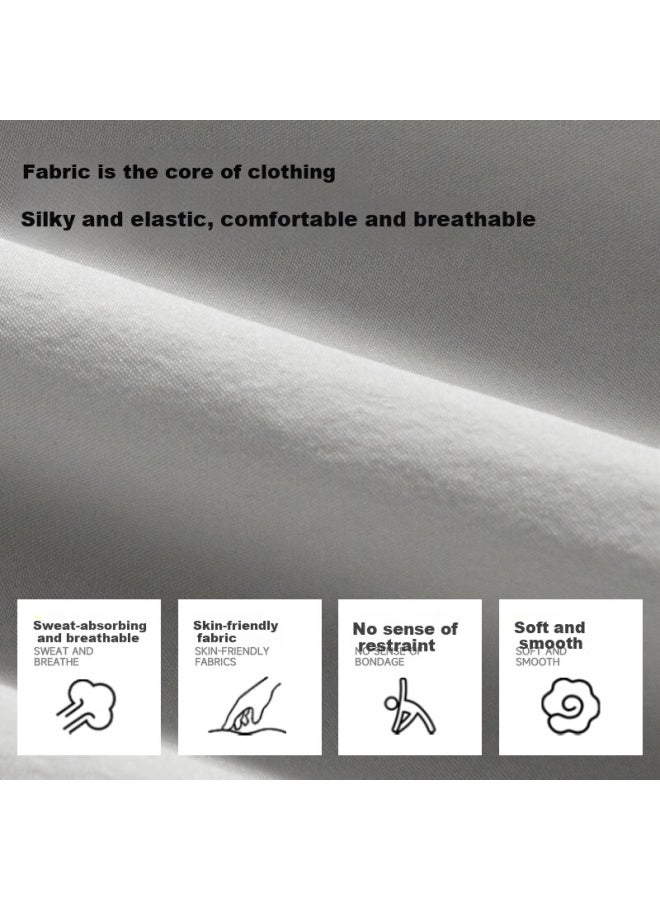 Mingchuang Youpin Miniso Men's Loose Fit Slimming Casual Pants Men's Summer Breathable Thin Mesh Trendy Men's Pants Z Green XL - Image 3