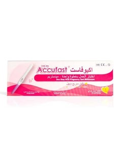 Accufast One Step HCG Pregnancy Test Midstream 