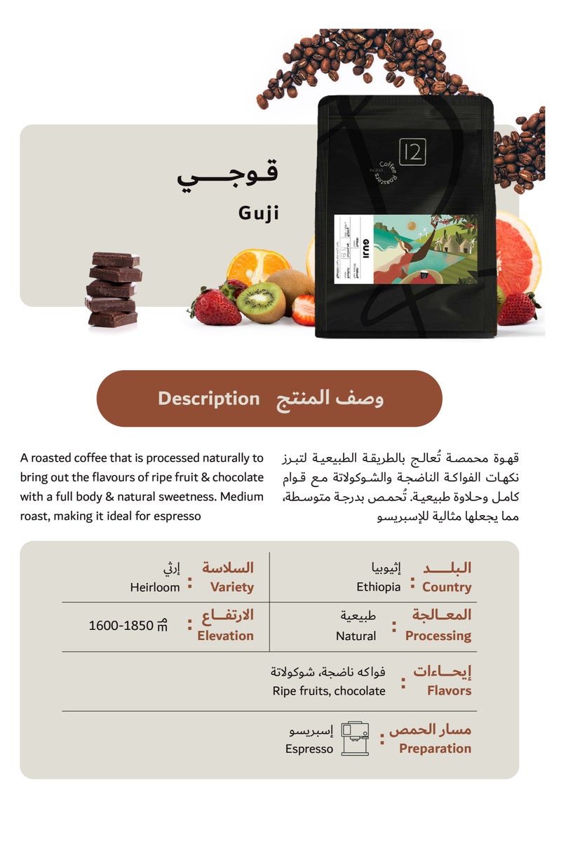 12 كوب ٤ محاصيل قهوة مختصة و فلتر كافيك V60 بوكس القهوة المختصة - Image 5